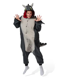 Black Dragon Kigurumi X-Tall