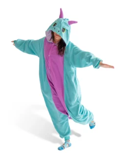 Huff The Teal Dragon Kigurumi X-Tall