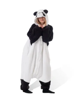 Fluffy Panda Kigurumi
