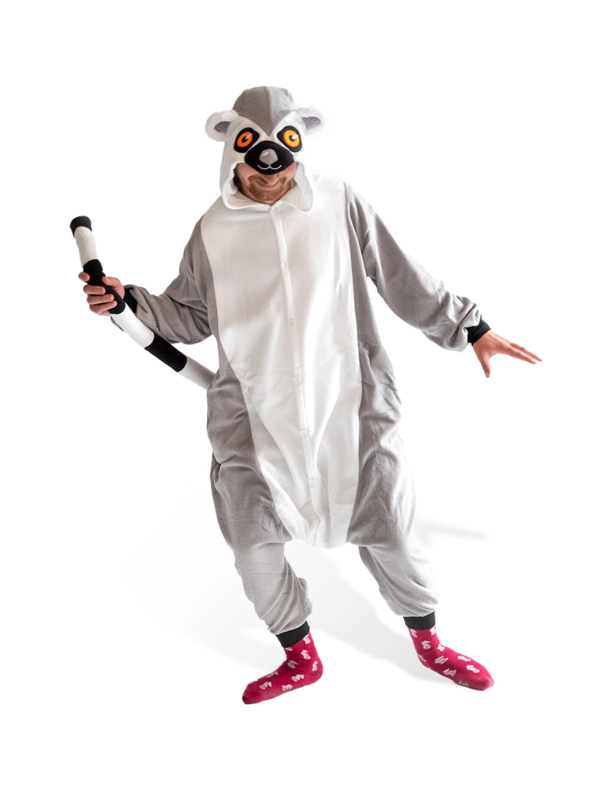 Ring-Tailed Lemur Kigurumi X-Tall