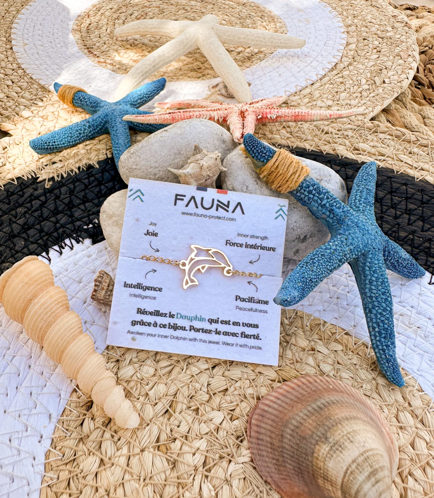 FAUNA Bracelet De Cheville Dauphin - Image 3