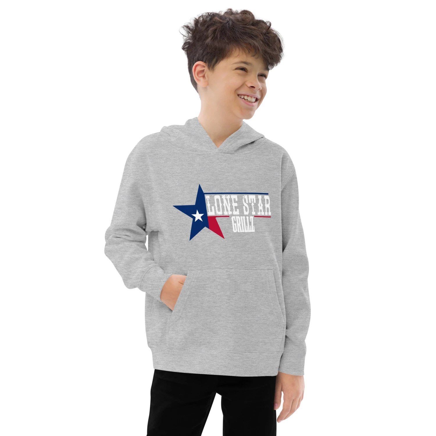 Lone Star Grillz Kids Fleece Hoodie - Image 5