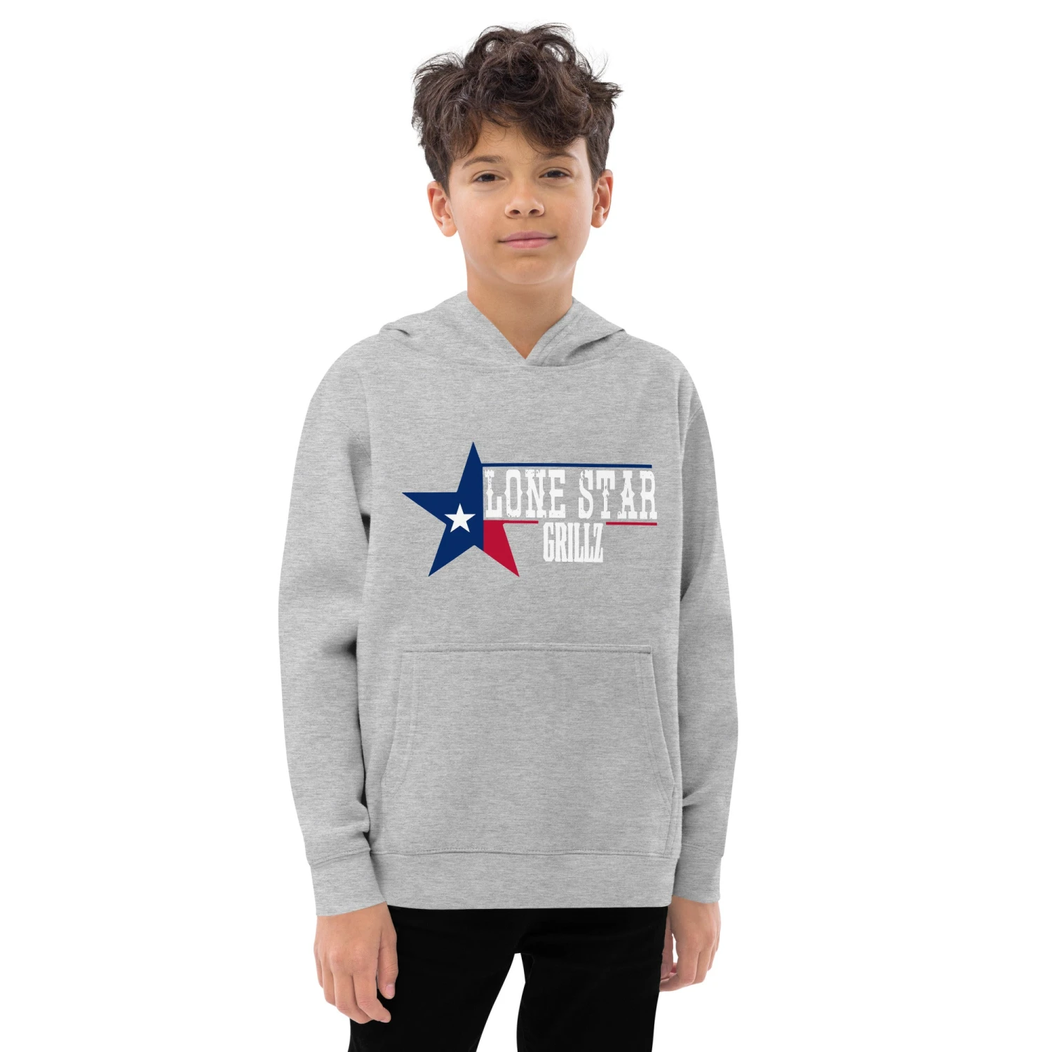 Lone Star Grillz Kids Fleece Hoodie - Image 4