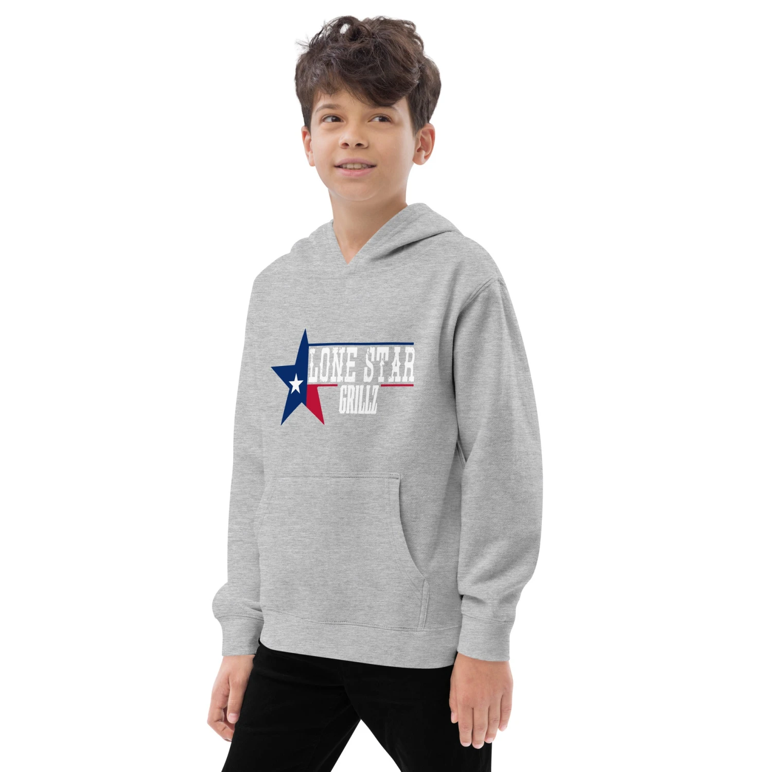 Lone Star Grillz Kids Fleece Hoodie - Image 6