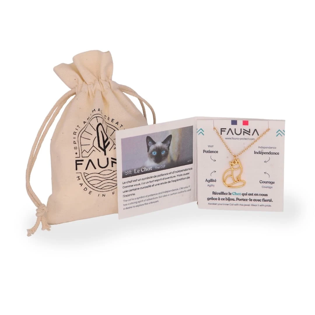FAUNA Collier Chat - Image 5