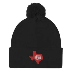 Lone Star Grillz Pom-Pom Beanie